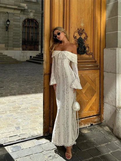 Strapless Off-Shoulder Party Dress