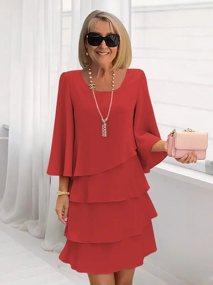 Celeste | Ruffle Dress
