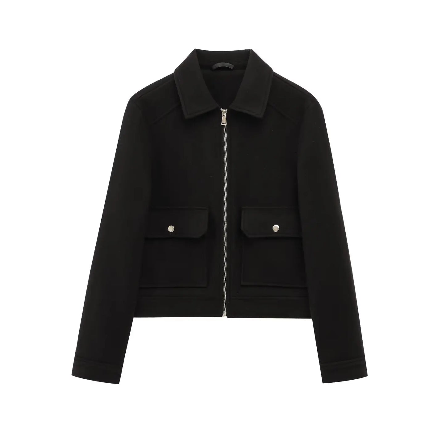| Women's Wool Bomber Jacket