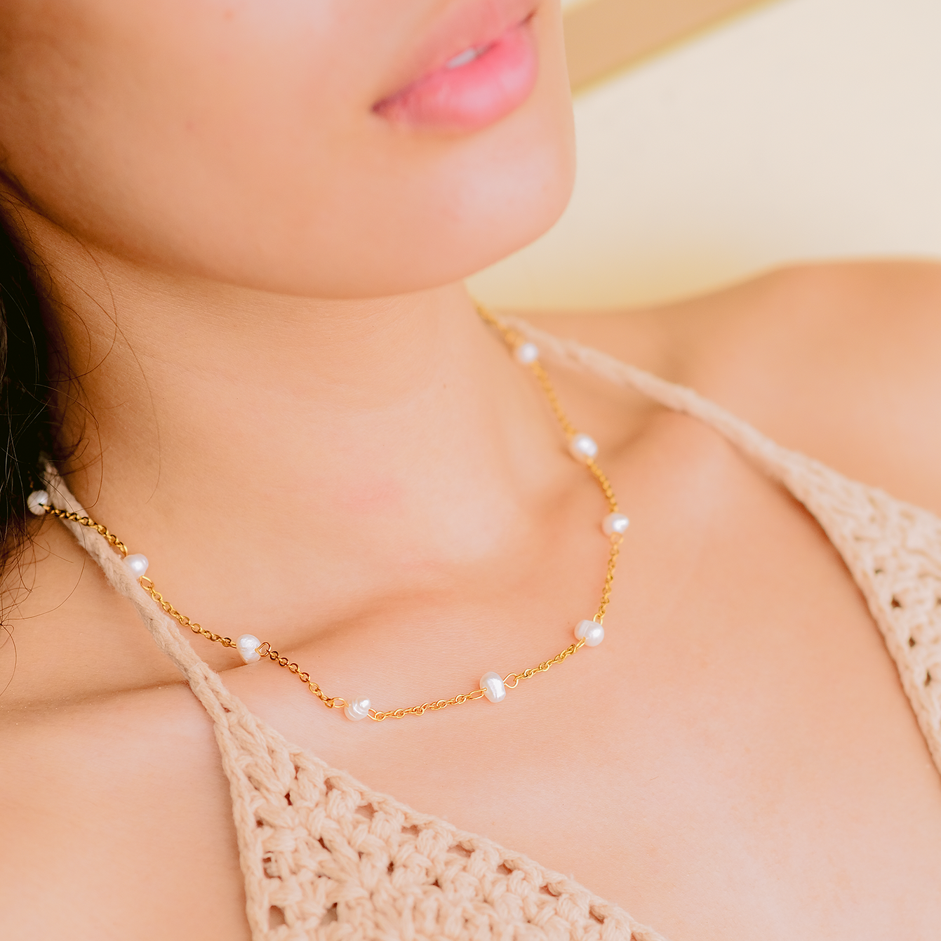 Seraphina Freshwater Pearl Necklace