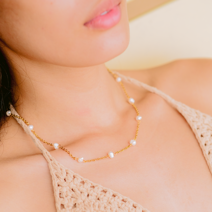 Seraphina Freshwater Pearl Necklace