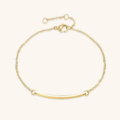 Serenity Bar Gold Bracelet