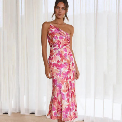 Isadora - Elegante One-Shoulder Dress
