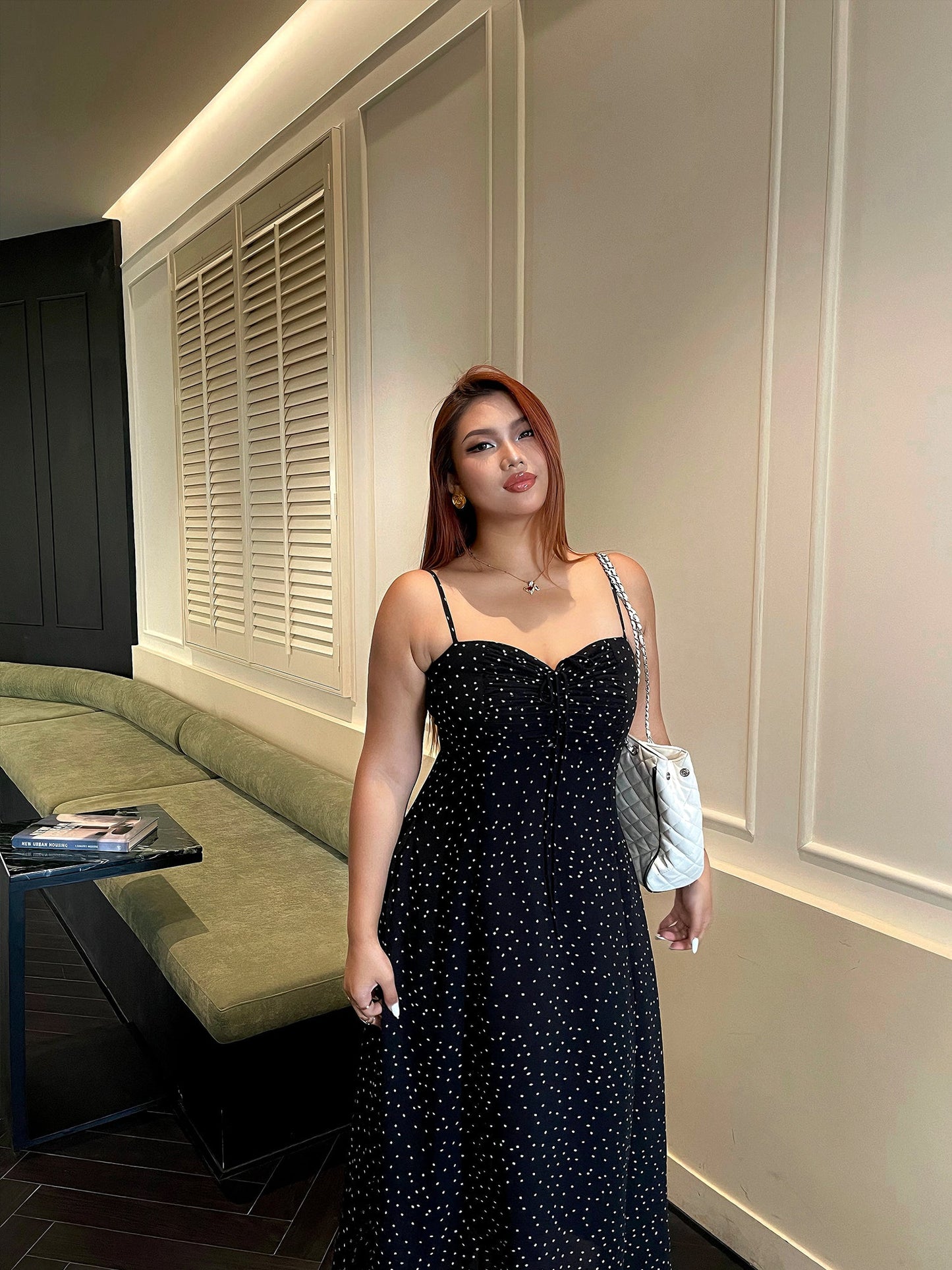 Starry Night Sexy Chic Dress Elegant Black