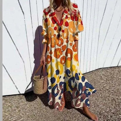 Elara | Boho Maxi Dress