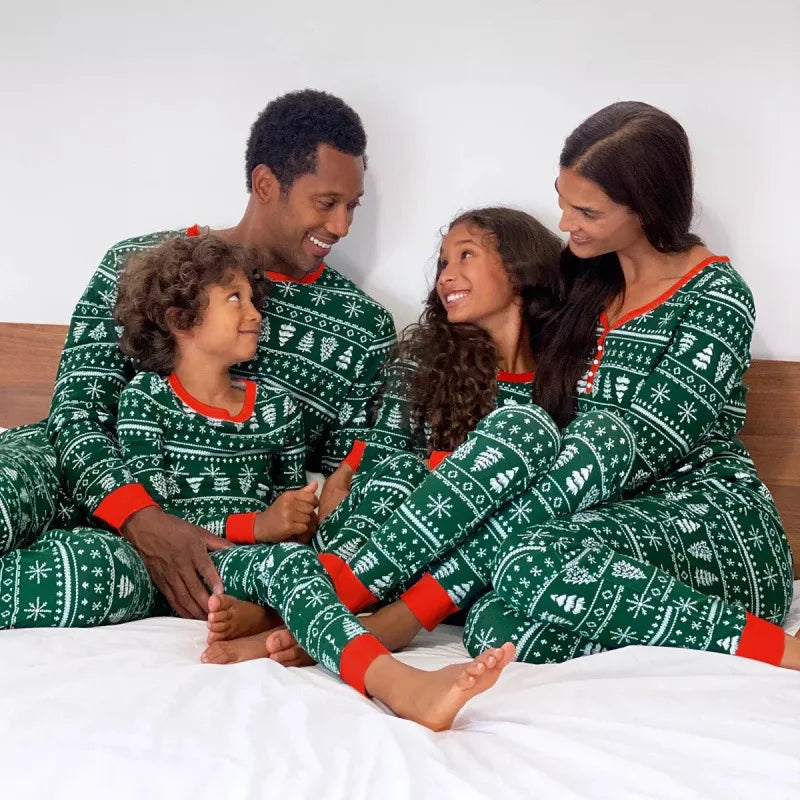 Christmas Pajamas Green