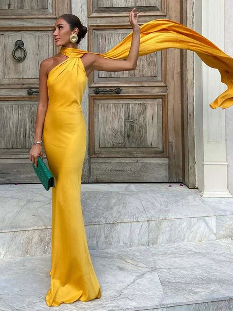 Stella | Timeless Cape Gown