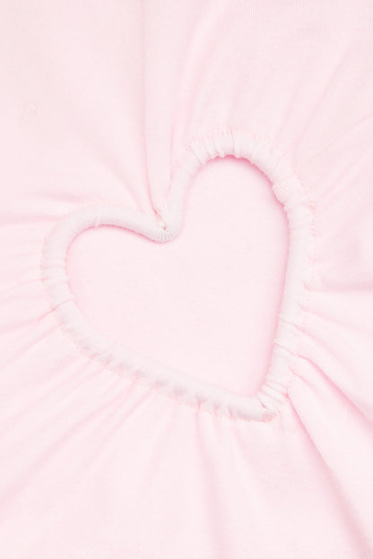 Shalita Heart Mini Dress - Pink