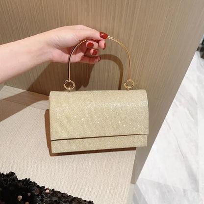 Glitter Wedding Clutch Shoulder Bag for Women