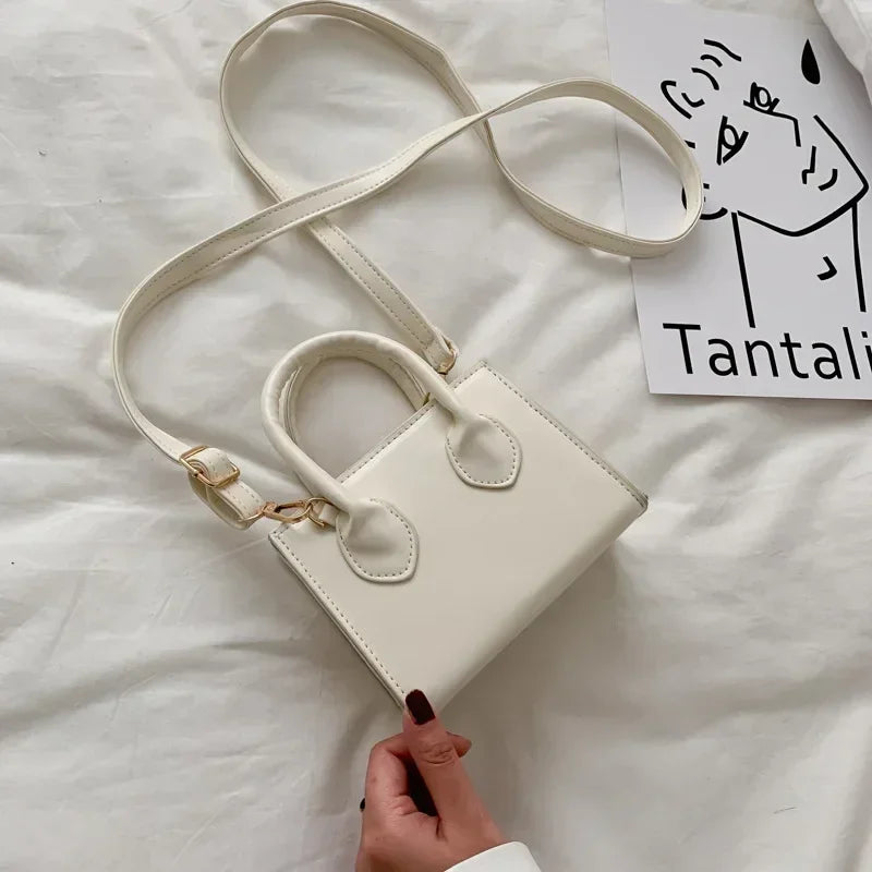 Retro Mini Crossbody Square Handbag Women’s Shoulder Bag