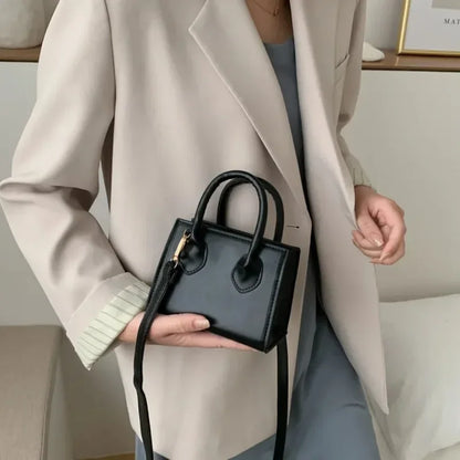 Retro Mini Crossbody Square Handbag Women’s Shoulder Bag