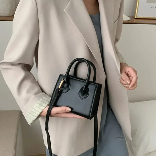 Retro Mini Crossbody Square Handbag Women’s Shoulder Bag