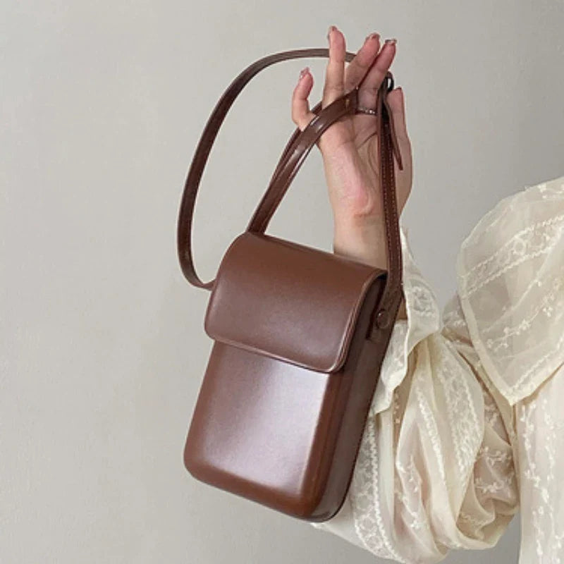 Retro Mini Crossbody Square Handbag Women’s Shoulder Bag