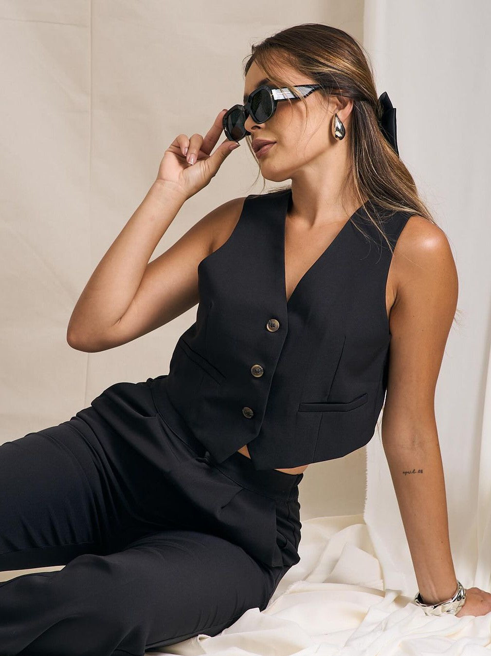 Waist Coat Vest & Pants Coord Set