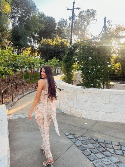 Tube Corset Top & Ruched Skirt Coord Set