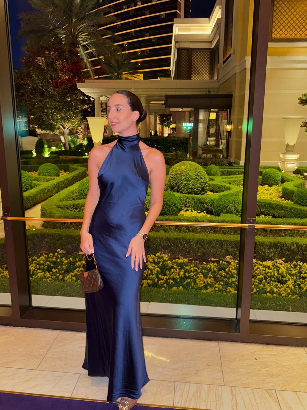 Halterneck Backless Maxi Dress