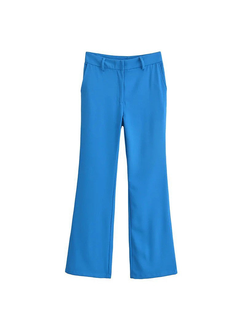 Blazer With Vest & Wide Leg Pants 3 Piece Coord Set