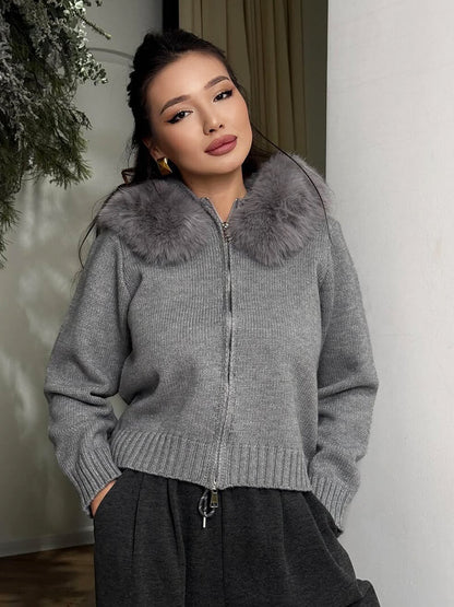 Alison Faux Fur Hoodie