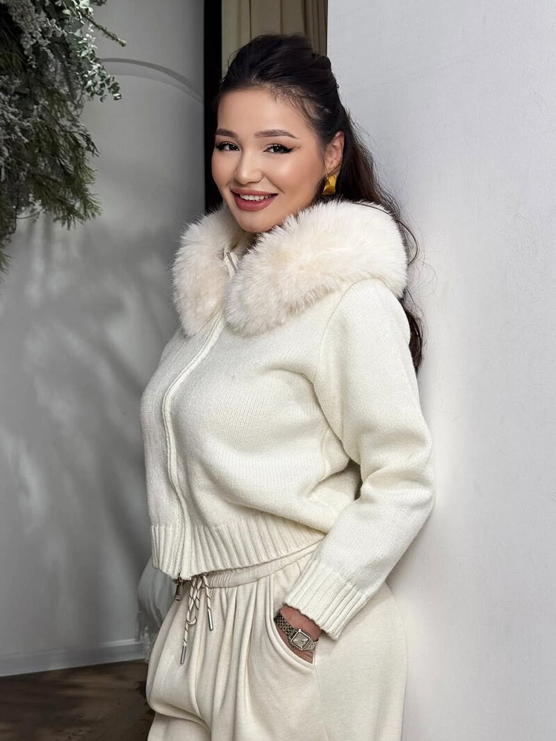 Alison Faux Fur Hoodie