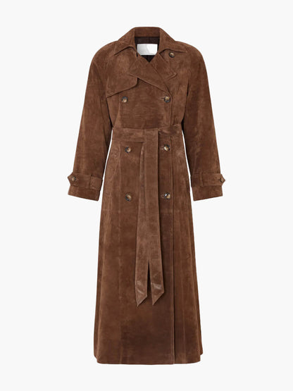 | Women’s Warm Belted Trench Coat