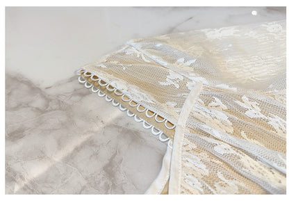 Soft Knit Lace Mermaid Dress Plus-Size