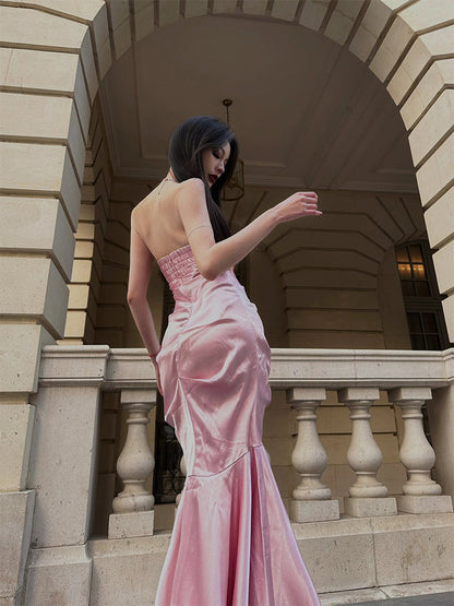 Sophisticated Mermaid Dress Glamorous Evening & Birthday Look