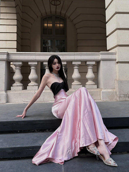 Sophisticated Mermaid Dress Glamorous Evening & Birthday Look