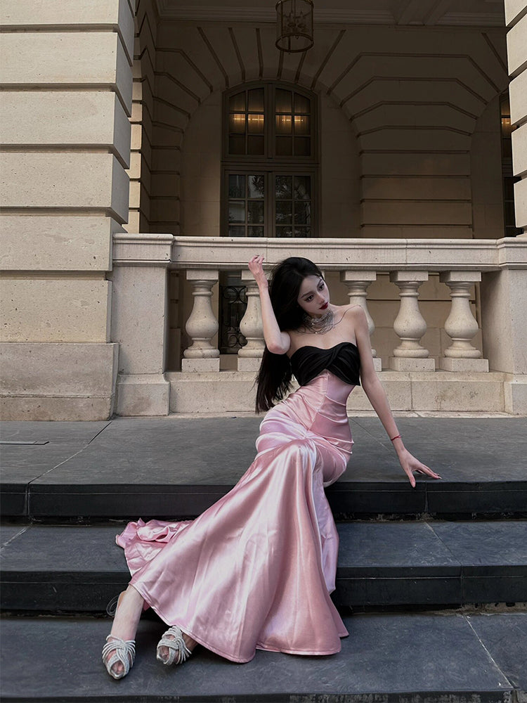 Sophisticated Mermaid Dress Glamorous Evening & Birthday Look