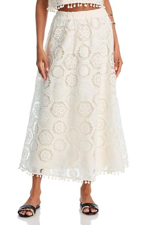 Square Crochet Tank Top & Maxi Skirt