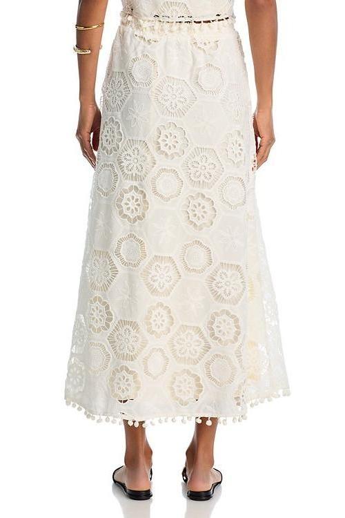 Square Crochet Tank Top & Maxi Skirt
