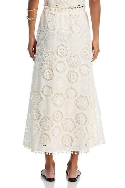 Square Crochet Tank Top & Maxi Skirt
