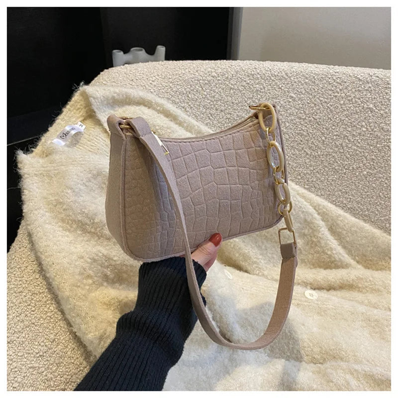 Strawberry Corduroy Mini Crossbody