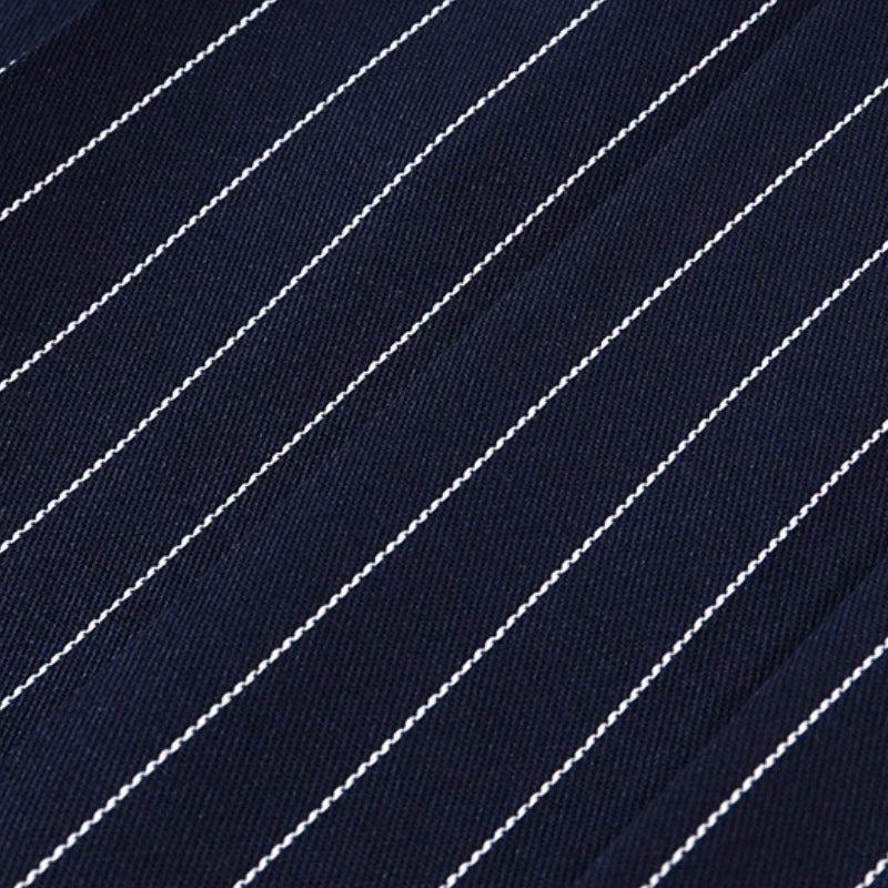 Pinstripe Strapless Pleated Tube Bodycon Mini Dress