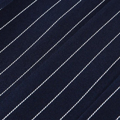 Pinstripe Strapless Pleated Tube Bodycon Mini Dress