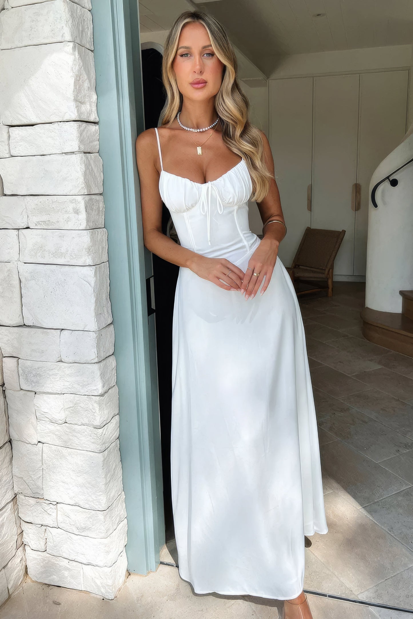 Stylish Lightweight Maxi Summer Dress for Women – Elegant Fit Up to 3XL, Perfect for Wedding Guests and Casual Outings