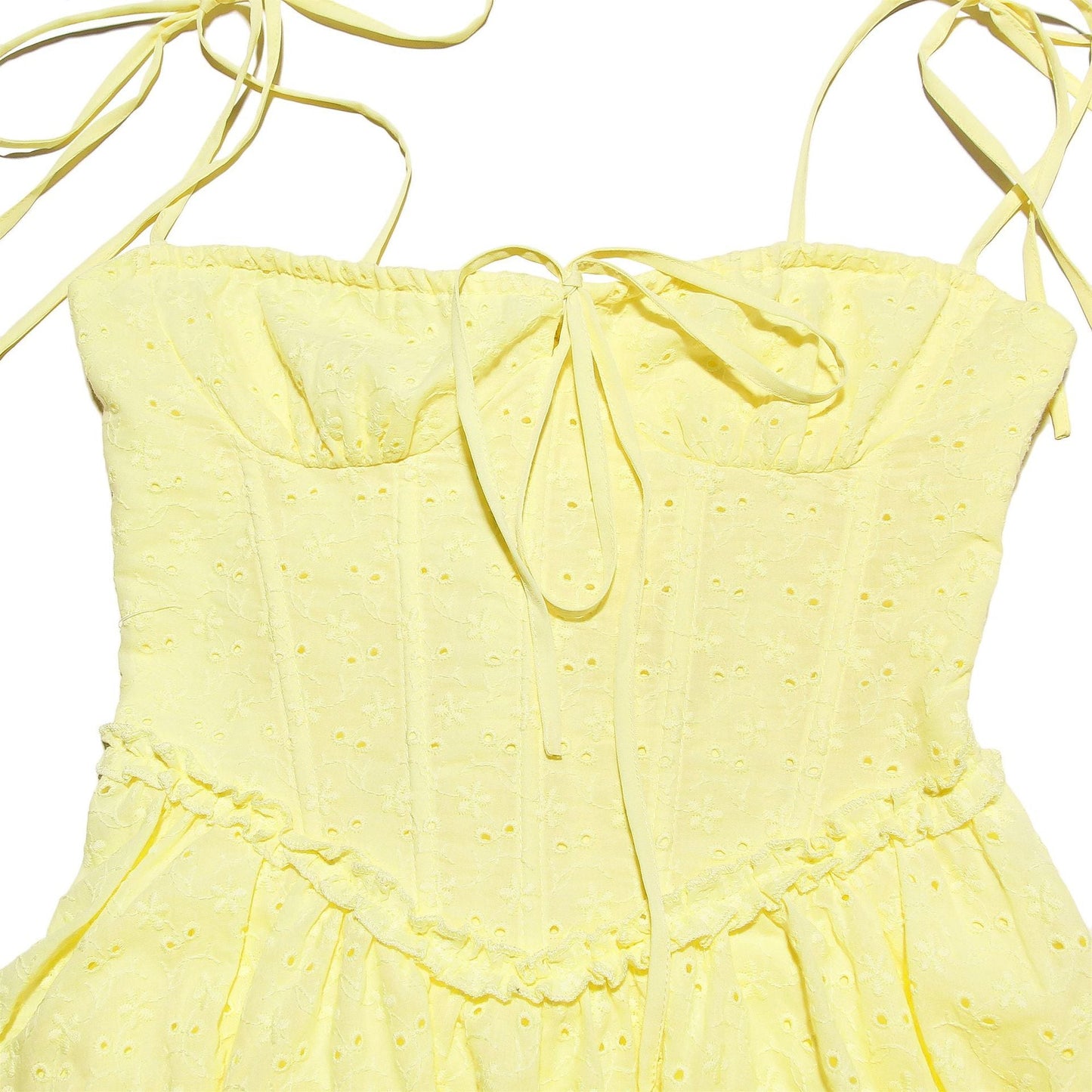 Fishbone Strappy Dress, Princess Mini Skirt