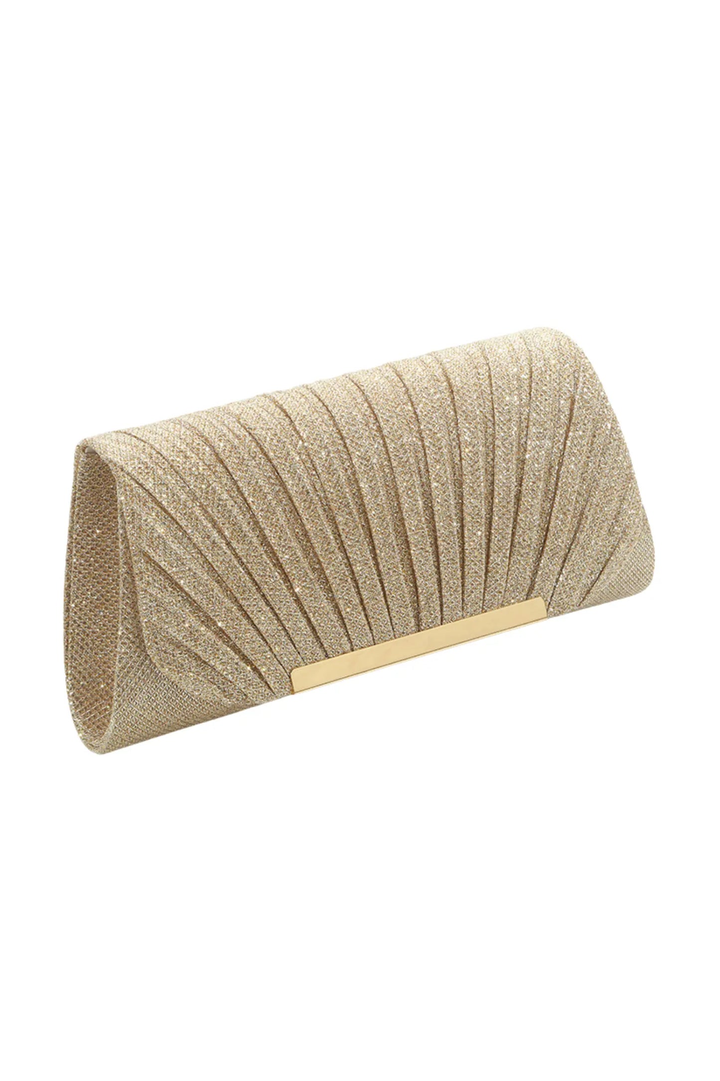 Tabitha Silver Clutch Bag