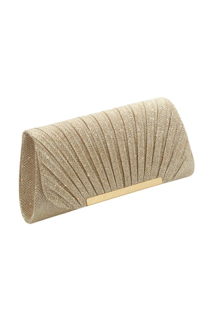 Tabitha Silver Clutch Bag