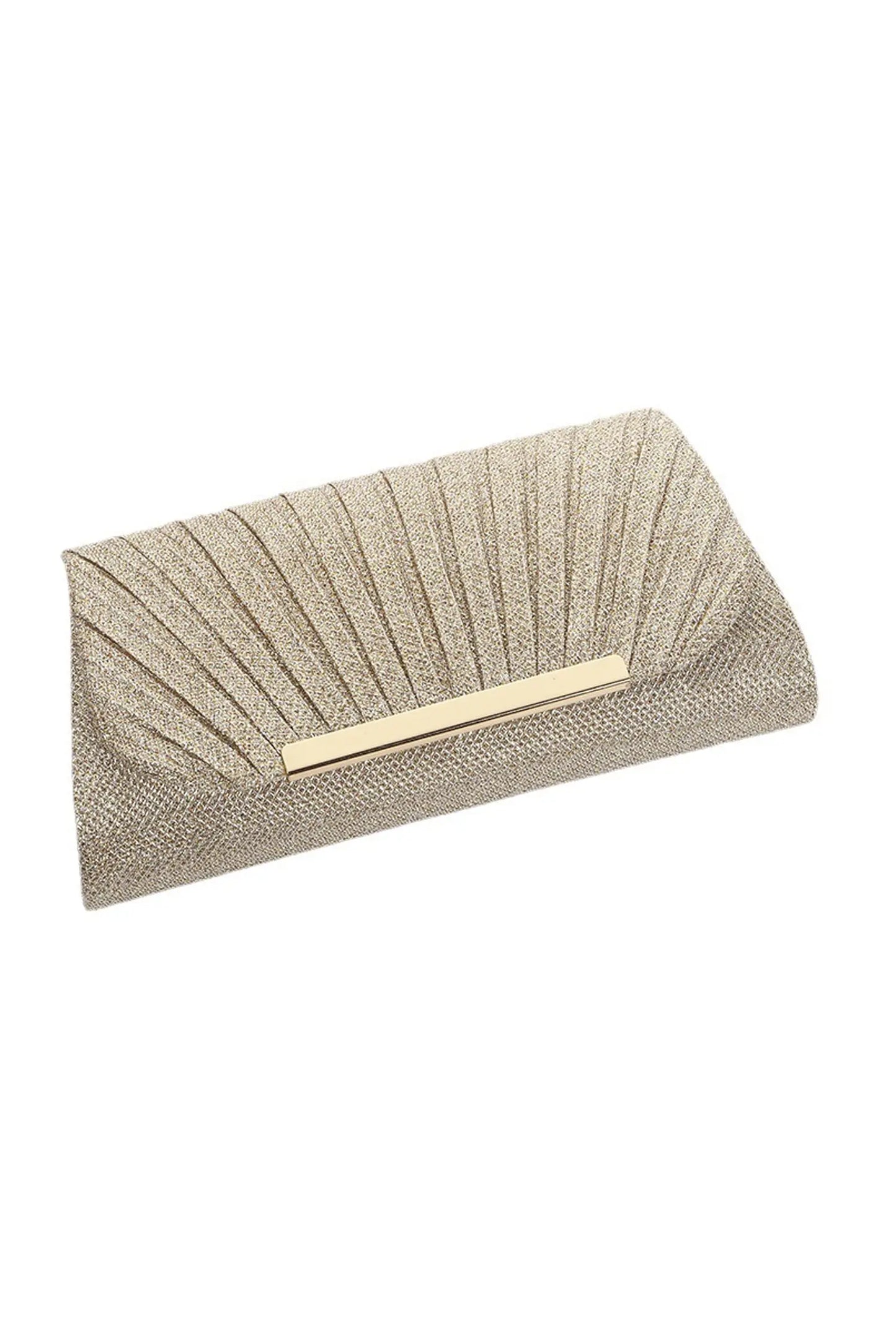 Tabitha Silver Clutch Bag