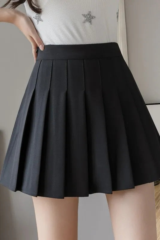 Talma Pleated Mini Skirt