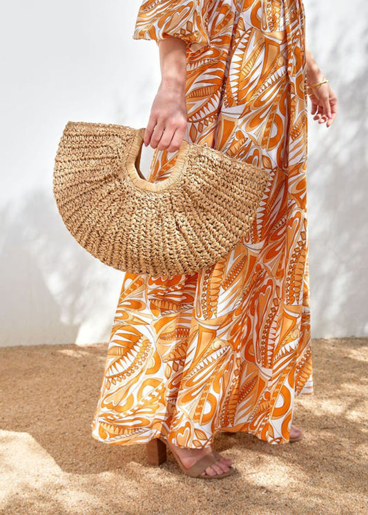 Luna-Natural-Straw Bag