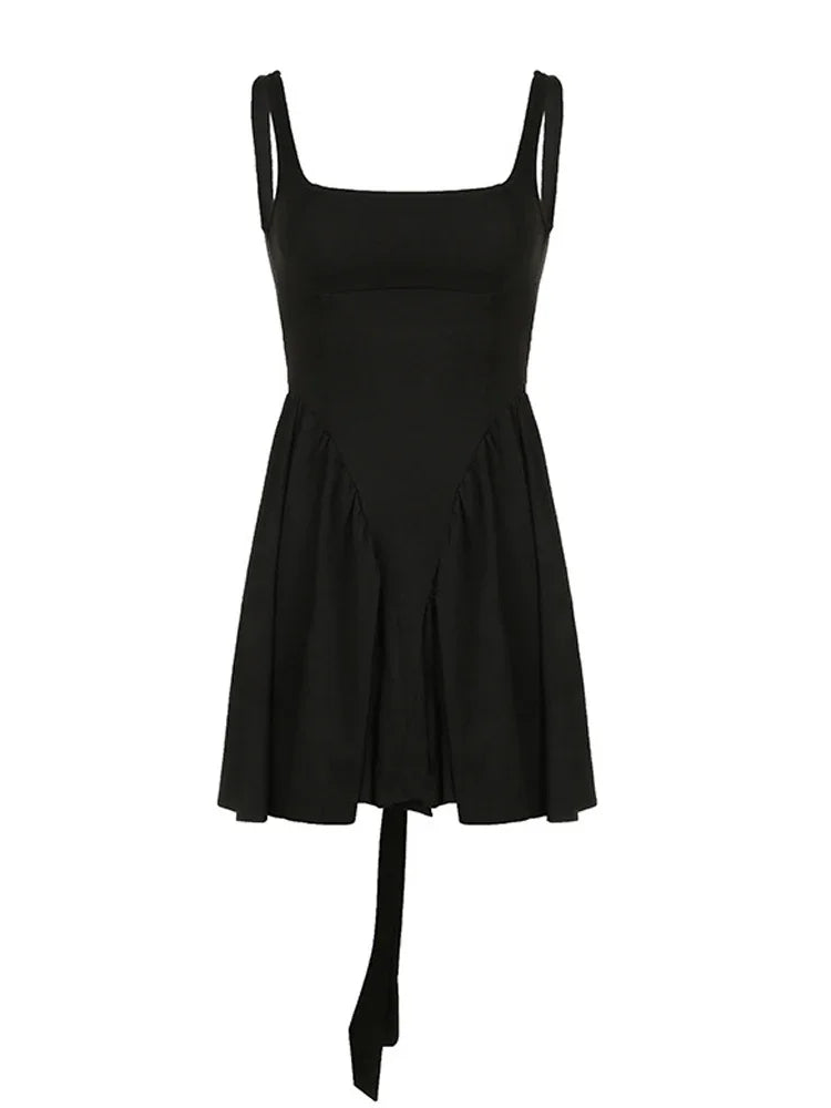 Roxanne | Low Back Bow Dress
