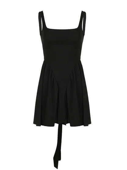 Roxanne | Low Back Bow Dress