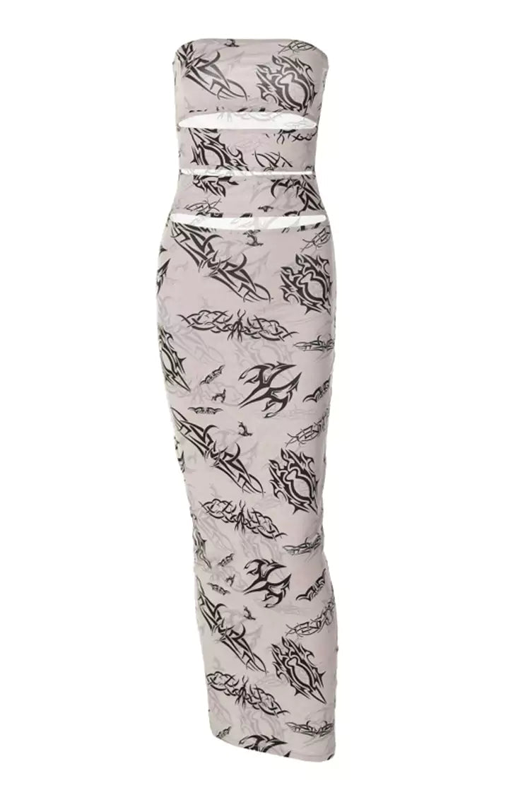 Tessa Apricot Bodycon Dress