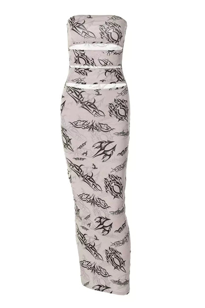 Tessa Apricot Bodycon Dress