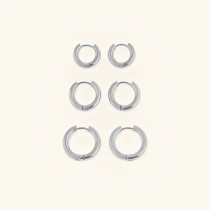 Timeless Hoop Trio Set Earrings
