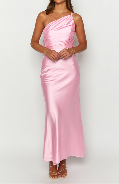Paula Pink Formal Maxi Dress