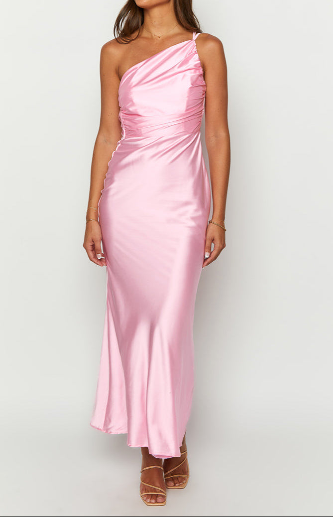 Paula Pink Formal Maxi Dress