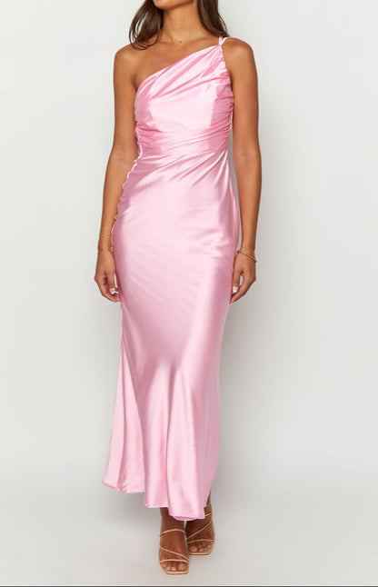 Paula Pink Formal Maxi Dress