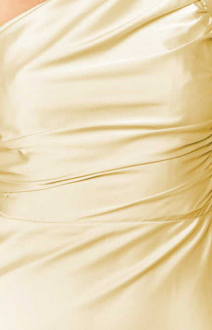 Bambi Yellow Formal Maxi Dress